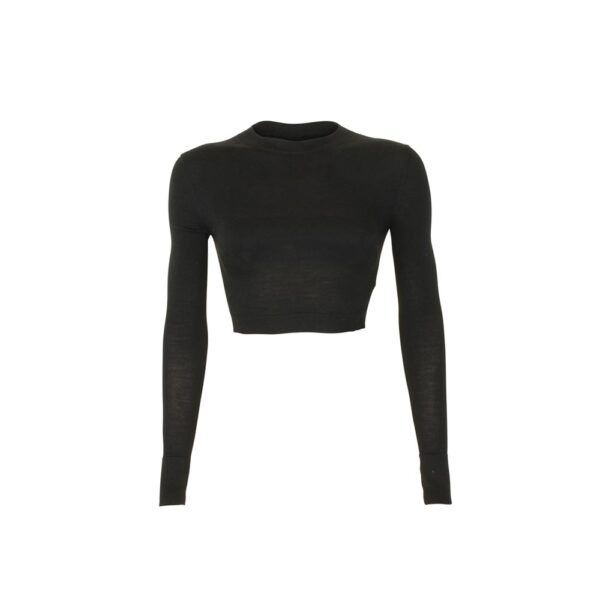 Verdusa Women's V Neck Long Sleeve Bodysuit, Black (Double Layer), Small :  : Clothing, Shoes & Accessories